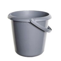 5L Bucket w/ Pour Out Spout (Silver)