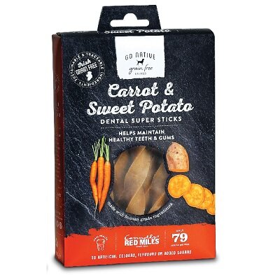 Go Native Super Dental Carrot & Sweet Potato 10 x 150g