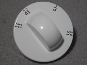 Timer Knob White