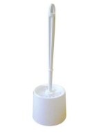 ECONOMY TOILET BRUSH SET WHITE