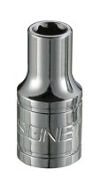 Signet 1/4in Drive 6 Point Standard Metric Socket 14mm