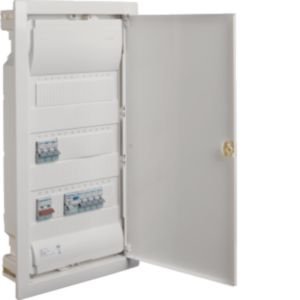 Hager 3Row 36Mod Flush Consumer Unit VF9101