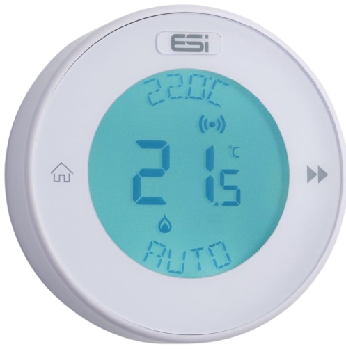 ESI Controls Cirrus Wireless Programmable Room Thermostat (White) ESRTP8-W