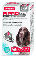 Beaphar FIPROtec for Medium Dogs front of pack 