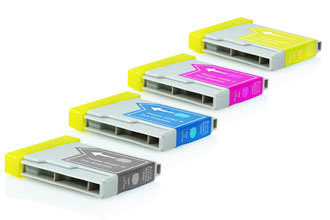 Compatible Brother Multi-Pack LC1000VALBP LC970VALBP  Assorted >500 each Page Yield