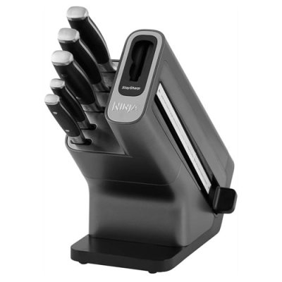 Ninja StaySharp Knife Block with Sharpener | K32005UK