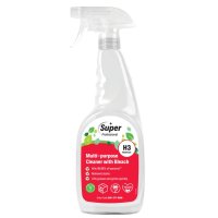 SUPER PROFESSIONAL H3 MULTI-PURPOSE CLEANER WITH BLEACH 750ML