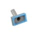 Brosse rectangulaire sous vide - Corps gris