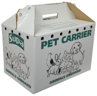 Supa Cardboard Pet Carrier - Large x 10