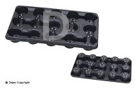 10x15 NEXTRAY+HOLES (4) DESCH BLACK PS_38 PACK (35 PER PALLET)