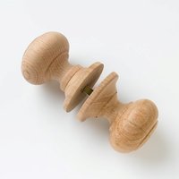 PREMIER BEECH MORTICE KNOB SET RING (UNFINISHED)