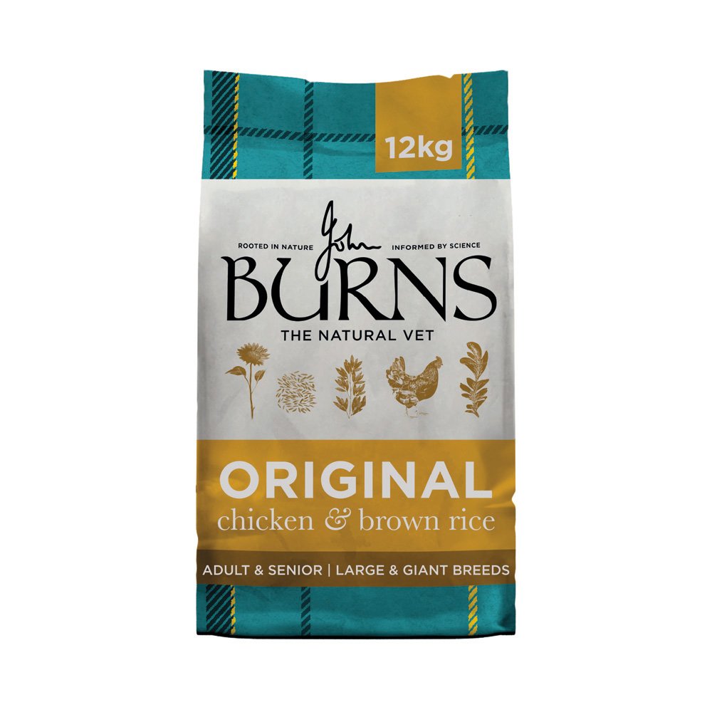 Burns 2489 Adult Dog Large and Giant Breed Chicken Dry Food 12kg