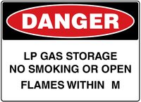 Flammable & No Smoking Sign - Available in Sign Material - PVC, ACM, ADHESIVE