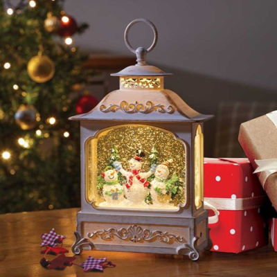 Snow Swirl Wonderland Lantern