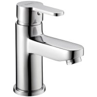 ETHOS MONOBLOC BASIN MIXER COMES WITH CLICKER WASTE CHROME PLATED