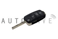 Volkswagen/Seat/Skoda 3 Button Flip Remote HU75T/HU66