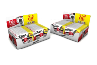 ENERGIZER MAX ALKALINE AA + AAA CARDS 8 CDU (24 X AA & 12 X AAA)