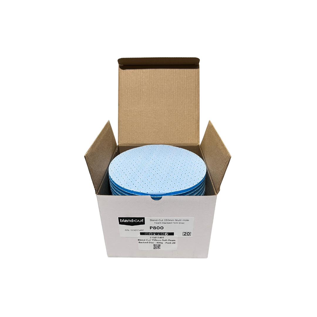 Blend-Cut 150mm Soft Foam Backed Disc - 800g - Pack 20