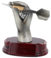 13cm Dart Throwing Hand (Ant Silver)