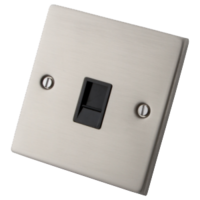 1 Gang Stainless Steel CAT6 RJ45 Socket