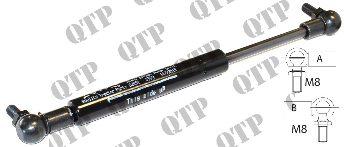 Gas Strut Case CX MX McCormick Door Quality Tractor Parts LTD.