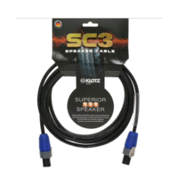Klotz Sc302[Sw] Speakon - Speakon Cable 2.5mm 2M 2 pole plug