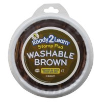 Washable Ink/Paint Pad Brown