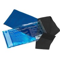 HYPAGEL RE-USABLE HOT/COLD PACKS WITH COMPRESSION CUFF 