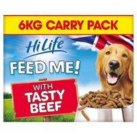 FEED ME! Complete Moist Menus - Beef 6kg Carry pk