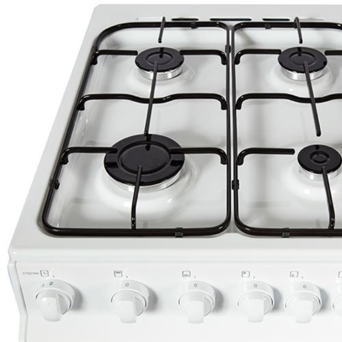 Nordmende 50cm Twin Cavity LPG Gas Cooker - White 