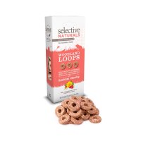 Supreme Selective Naturals Woodland Loops for Guinea Pigs 4x80g