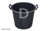30lt MASTELLO CONTAINER + HANDLES BLACK PE_1 LOOSE