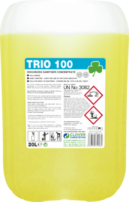 20L TRIO 100 SANITISER CONCENTRATE
