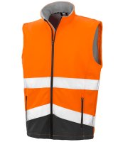 RESULT SAFE-GUARD PRINTABLE SAFETY SOFT SHELL GILET 