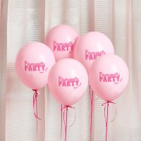Pamper Party 12" Latex Balloons - Pack of 5