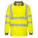 Hi-Vis Long Sleeved Polo Shirt