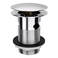 115221 Click Basin Waste Slotted 1.25"