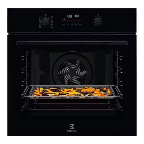 Electrolux Multifunction Pyroclean Oven - Black | EOM6P46K