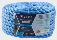 Rope 12mm x 30 Metre Coil Blue