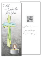 Card - I Lit A Candle For You   (20856)