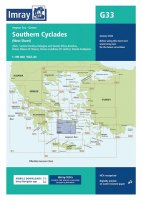 Imray Chart - G33 Southern Cyclades (West Sheet)