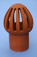 Chimney Cowl Clay Terracotta (To Order)