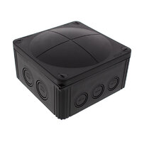 Wiska Combi 1010 Junction Box Black 10062215
