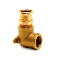 PEGLER XPRESS SG15 22mm x 3/4" GAS PRESS BP ELBOW