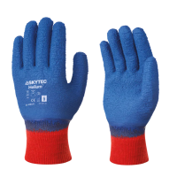 Skytec Helium Crinkle Latex Glove Blue/Red, XL