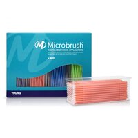 Microbrush - 4 x 100pk Assorted / Regular (2mm) Next Day Delivery from DMI - Ireland's Leading Dental Supplier.