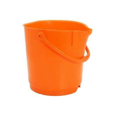 Foodgrade production bucket - 9 ltr, orange