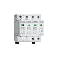 Finder 7P.15.8.275.1012 Surge Protector With Remote Contact, Type 1+2, Three Phase