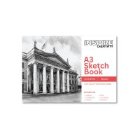 Inspire A3 Spiral Sketch Pad (110gsm- 25 Sheet)