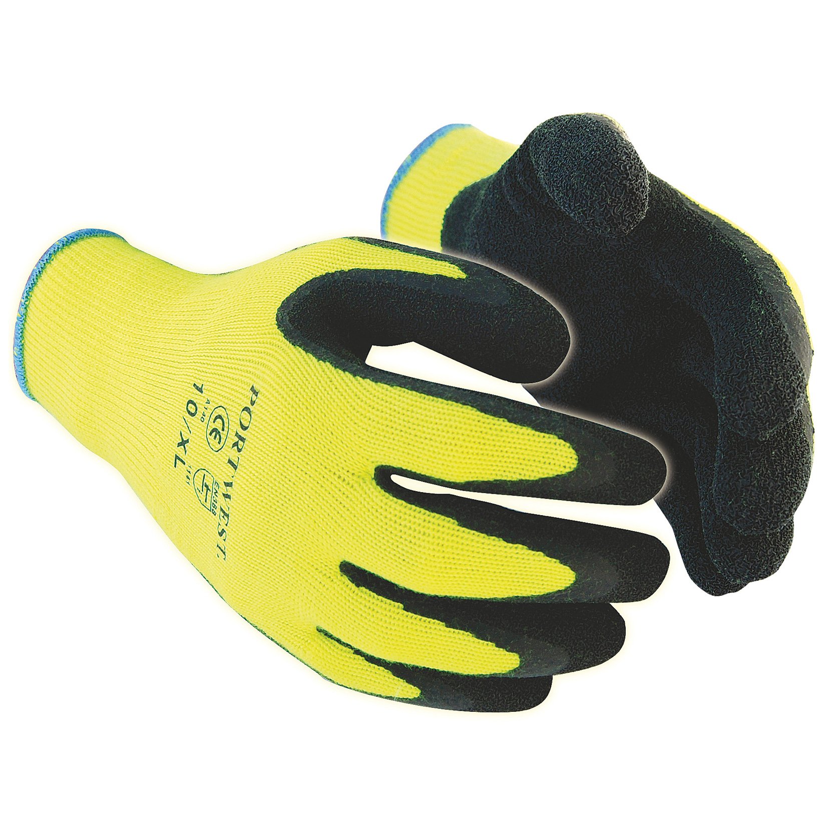 Thermal Grip Glove - Yellow/Black
